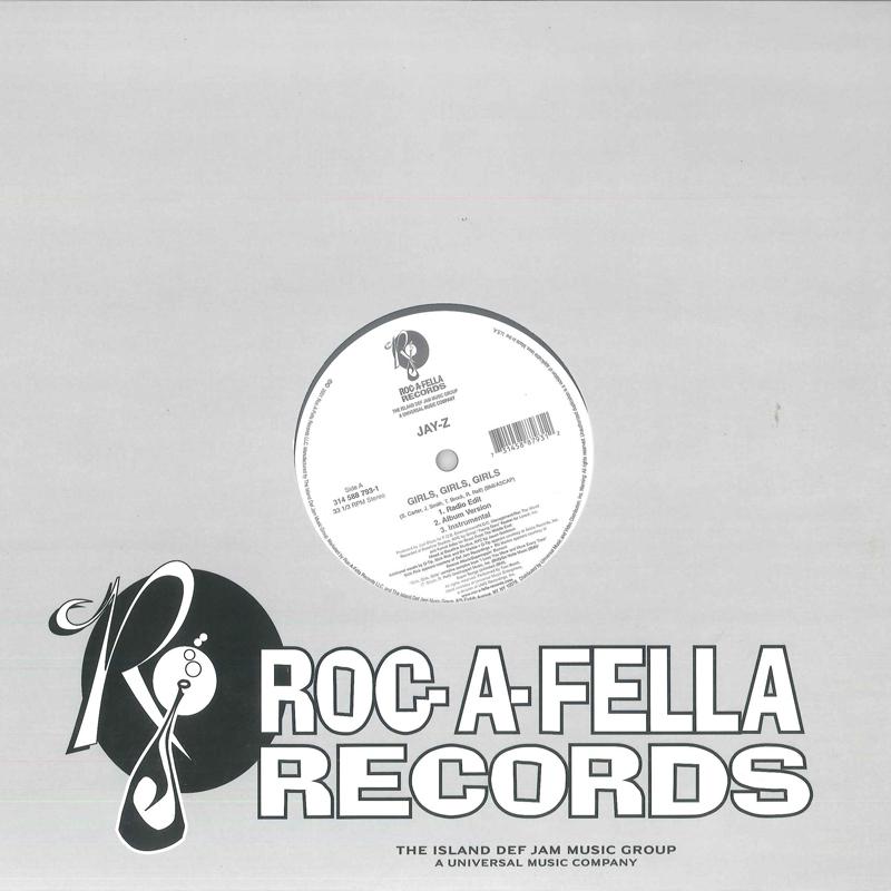 

12inch Record JAY-Z - Girls, Girls, Girls / Takeover 3145887931 ROC-A-FELLA 2001 US Rap & Hip-Hop/R&B Used