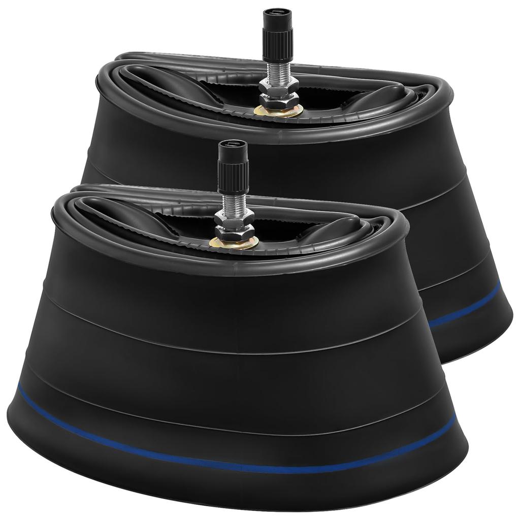 PaoWin with TR4 for Tires and 2-Pack 3.00-14 Tubes, Heavy-Duty, Valve, 3.00-14 (90/100-14) Motorcycles/Mopeds