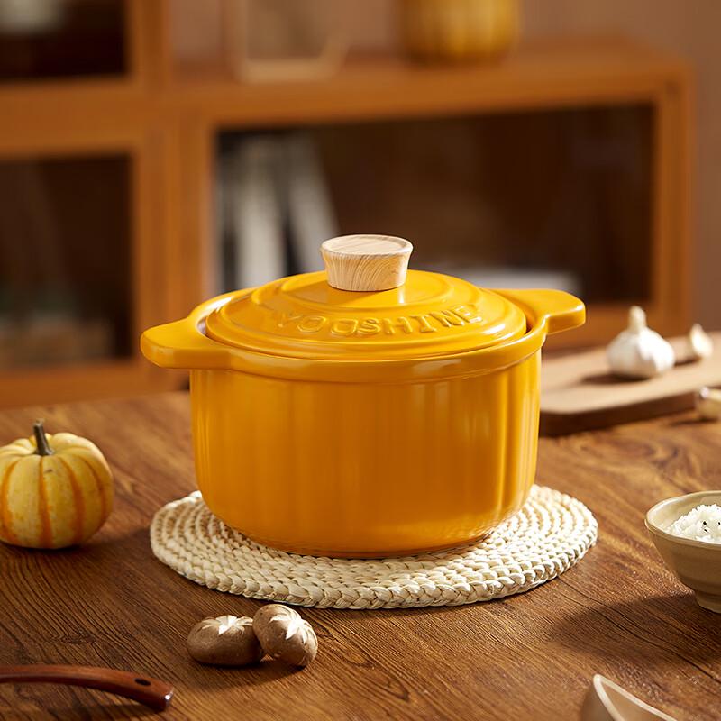 BAILOCK 4.5L Glazed Ceramic Soup Pot