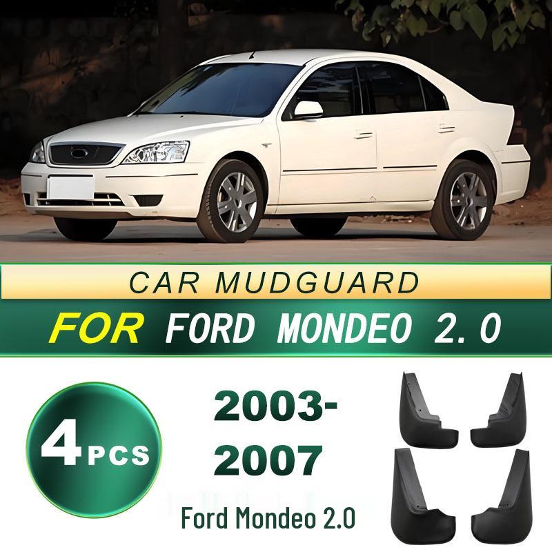 Custom Fit Rubber Mud Flaps for 2003-2007 Ford Mondeo 2.0