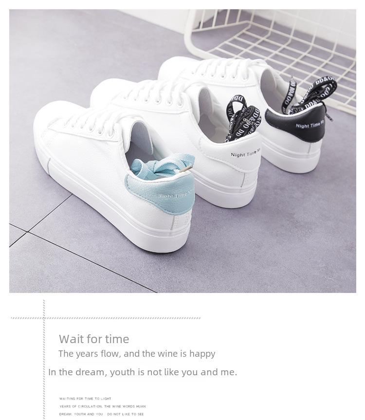 Damen Casual Weiße Ballerinas: Atmungsaktiv, Modisch, Frühling/Herbst 2021 Trend für Studenten & Online-Prominente