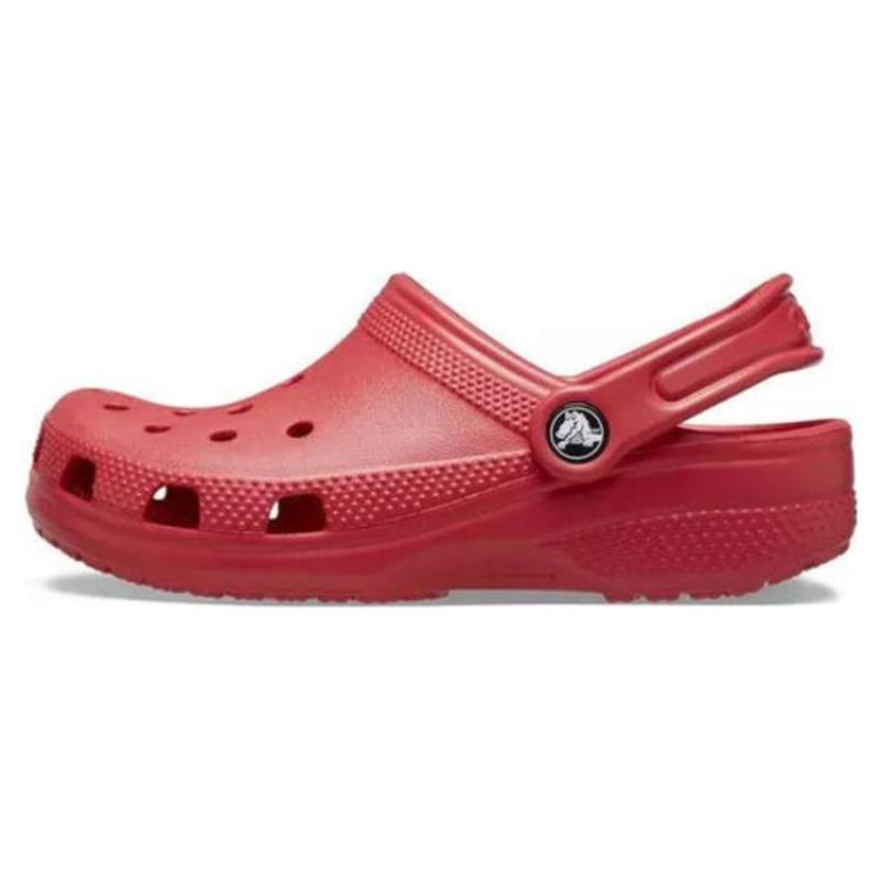Crocs Classic Clog Comfortable Non-Slip Sandals Unisex Red
