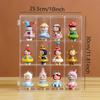 1pc-Ransparent Acrylic Doll Storage Box Bubble Mart Storage Display Stand In-stock Doll Display Box Handheld Doll Storage Bin
