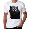 Werewolfe TShirt Minimalist Casual Short Sleeve Top TShirt