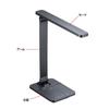 Sanwa Supply Desk Light LED USB Rechargeable Stepless Levels Toning Black Dimming/3 LED-DESK1BK