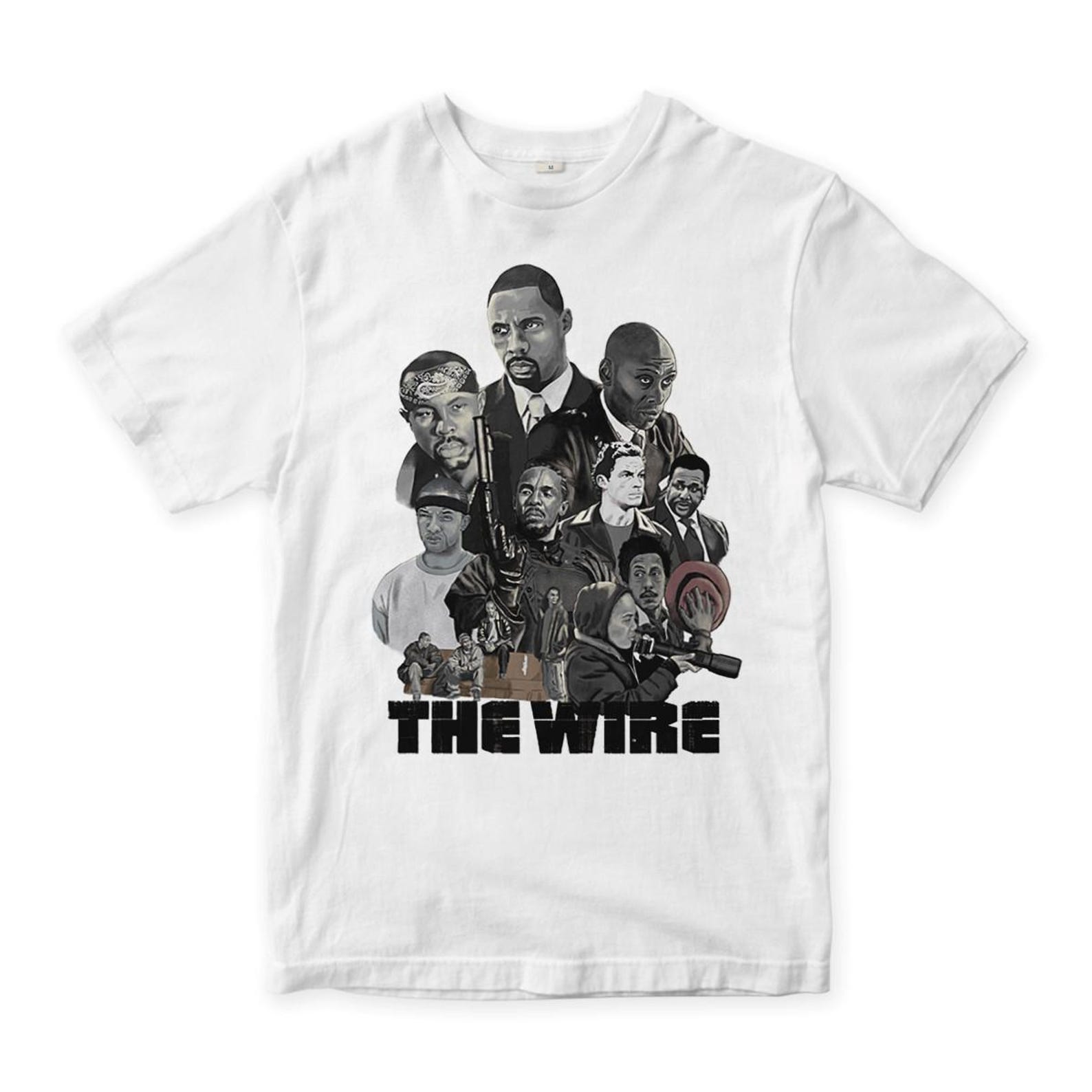 The Wire TV Series T-Shirt, Men s Women s Sizes Tee (SER-432000) L