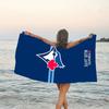 1pc Toronto Blue Jays Beach Towel, Beach and Seaside Swimming Pool Equipment, Fashion Pattern, Rectangular, Travel Essentials