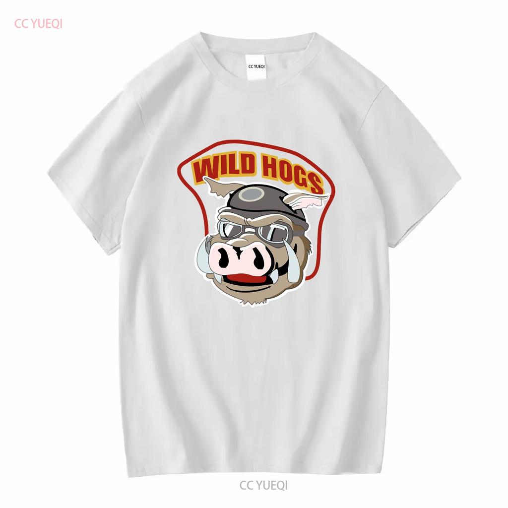 New Wild Hogs Logo Active T Shirt American Funny Size S 5xl long or short sleeves vintage Washed Comfortable Slightly Versatile