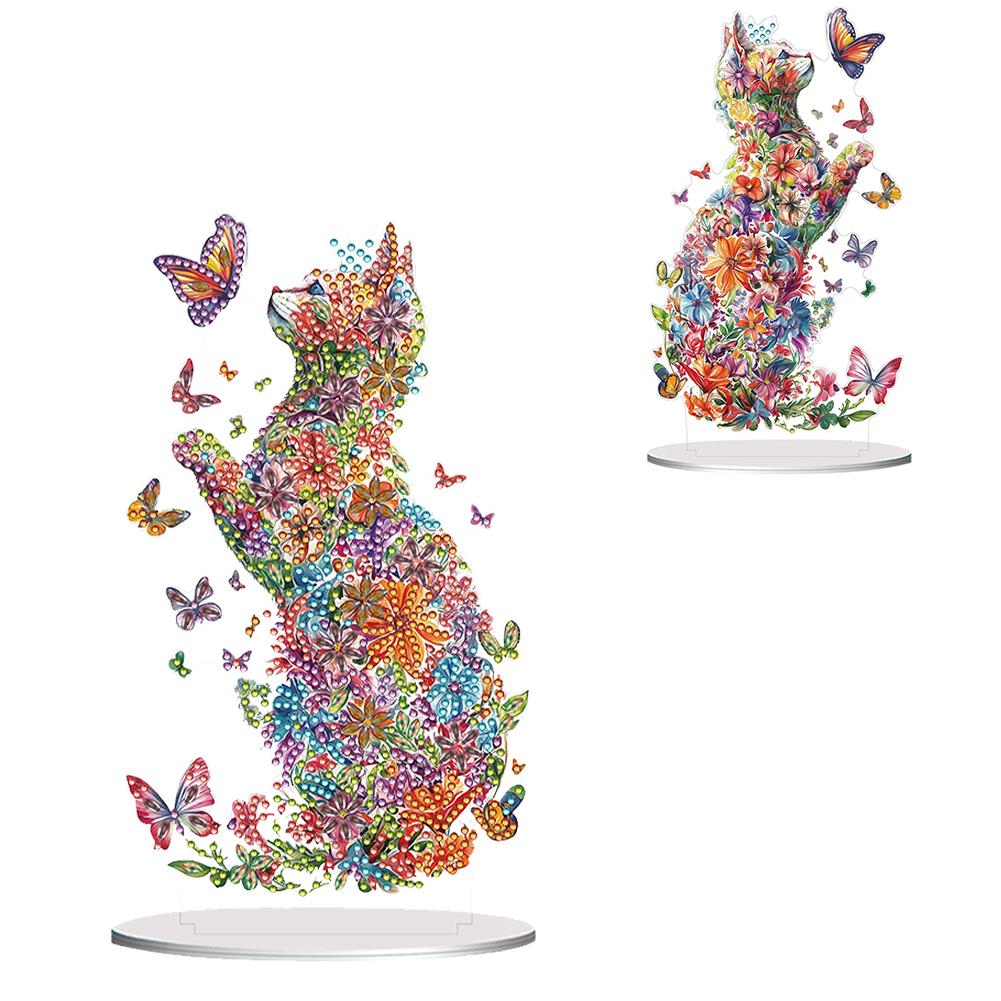 

2D Плоская печать Животное DIY 5D DIY Алмазная живопись Настольные украшения Алмазная живопись Украшения для рабочего стола Украшение стола для спальни