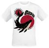 Whale Sun Moon Gojira T-Shirt Men Women Metal Rock Band Graphic Tee 100% Cotton Summer Streetwear Top