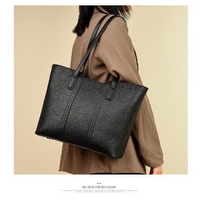 New Tote Bag Large Capacity Women'S Shoulder Bag Fashion Work Commuting Trend Handbag Large Bag Tide