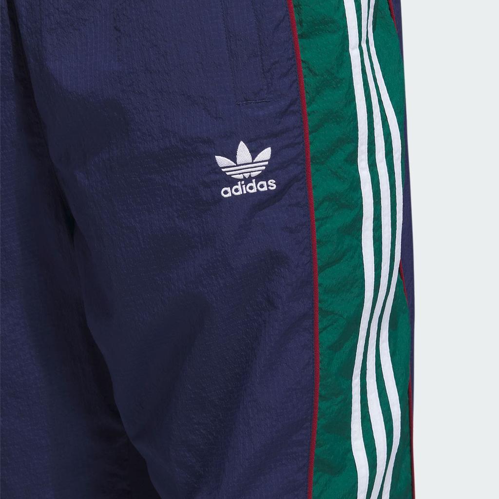 Adidas Originals Retro Woven Track Pants With Three Stripes Men Bottoms Indigo IJ5274