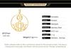 Dawapara Aum Om Ohm Pendant Sanskrit Symbol Yoga Spiritual Charms for Jewelry Making Stainless Steel Accessories