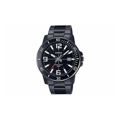 STANDARD Series, Classic, Simple, Exquisite and Fashionable, Quartz Movement, Stainless Steel Strap, Japanese and Korean Watch, MTP-VD01B-1BV