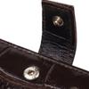 Reliable Men's Wallet Made of Genuine Textured Leather CANPELLINI Purse 21516 Brown