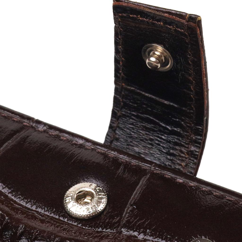 Reliable Men's Wallet Made of Genuine Textured Leather CANPELLINI Purse 21516 Brown