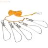 3.5 Meters Stainless Steel Fishing Rope with River Fish Lock Buckle Outdoor Sport Fishing Tackle Lanyard Carp Fishing Accessorie