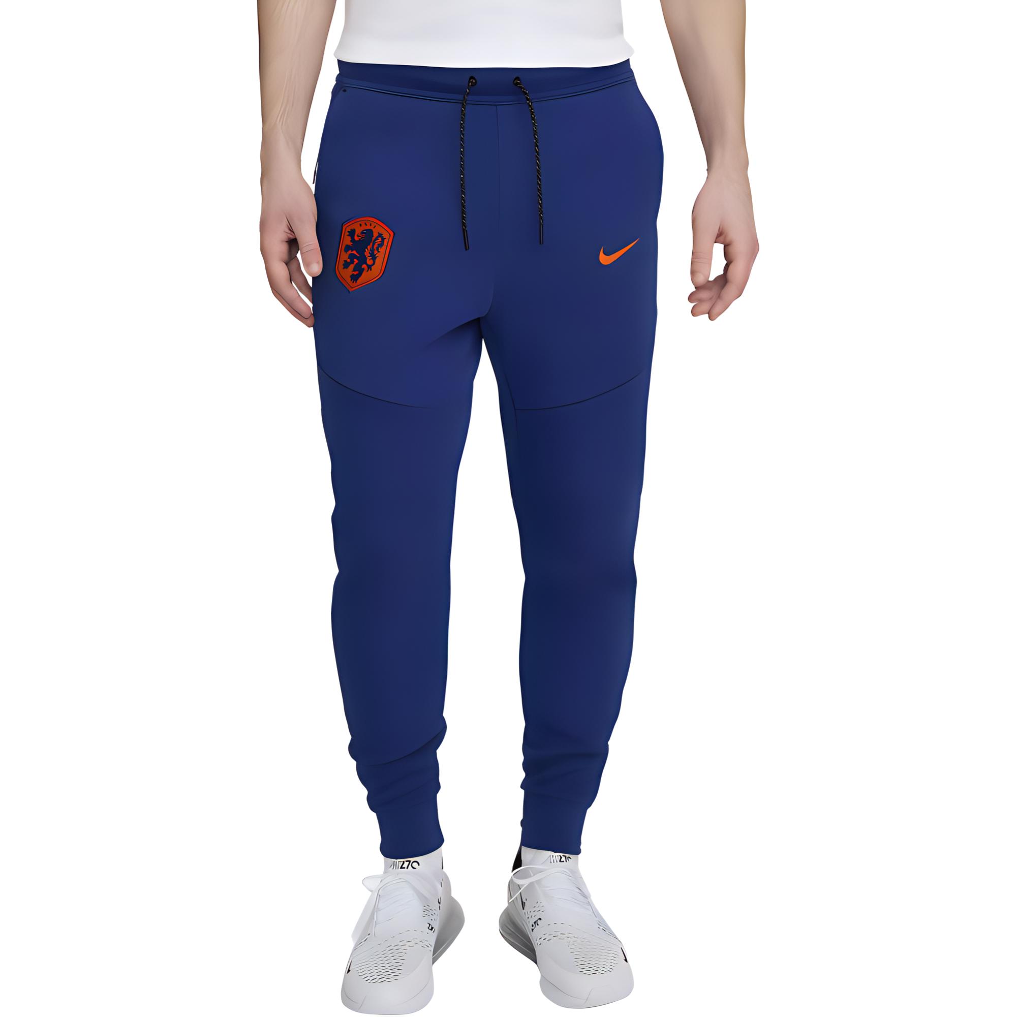 Nike Netherlands Tech Fleece Knitted Sweatpants Men s Dark Royal Blue FJ8288-455 S