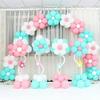 83PCS Balloon Arch Garland Kit, 5m Balloon Garland Strips ,Glue Point Tape-40 Balloon Clips & Closure Clips Tie for Arch Decor