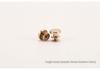 Monk's Head Silver Metal Pacifier Stud Luggage Accessory with Ring Buckle and Leather Multi-Spec Ornaments