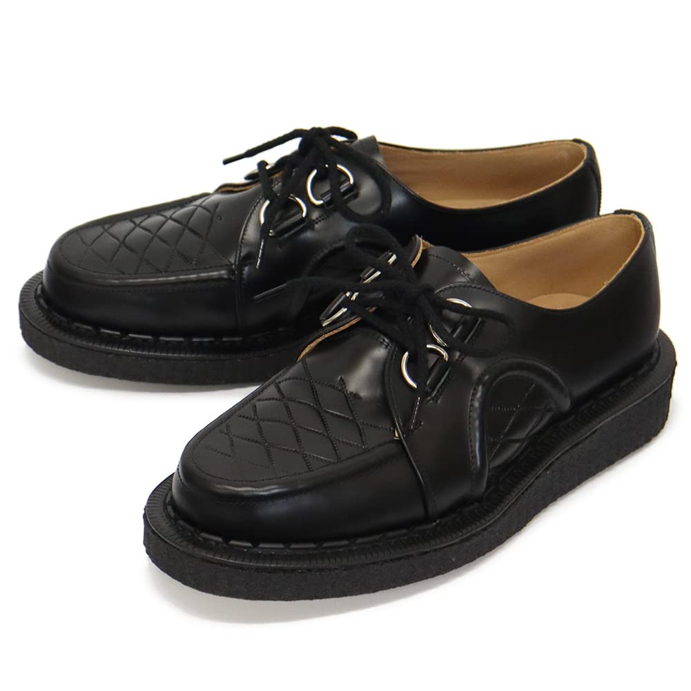 

HAMILTON DACE IVC Rubber Sole Leather Shoes 040 BLACK [George Cox] UK7-Approx. 26.0cm чорний