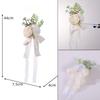 Bride Bridesmaid Brooch Wrist Flower Artificial Rose Brooch Opening Ceremony Sister Lapel
