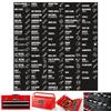 Yousheng 80Pcs Magnetic Toolbox Label Reusable Large Tool Chest Organizer Tag Steel Toolboxes Carts Drawers Cabinets Marker Organization Labels