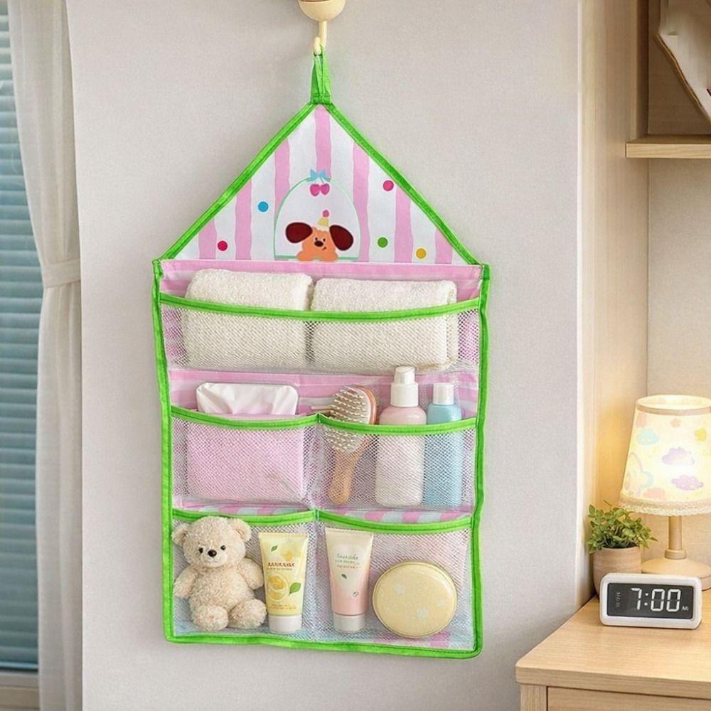 Space Saving Underwear Storage Hanging Bag Wall Mounted Underwear Socks Storage Bag  Bedroom