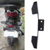 Registreringsskylthållare, Motorcykel Bakljushållare Stöd för 120/150 Registreringsskylt LED-ljushållare