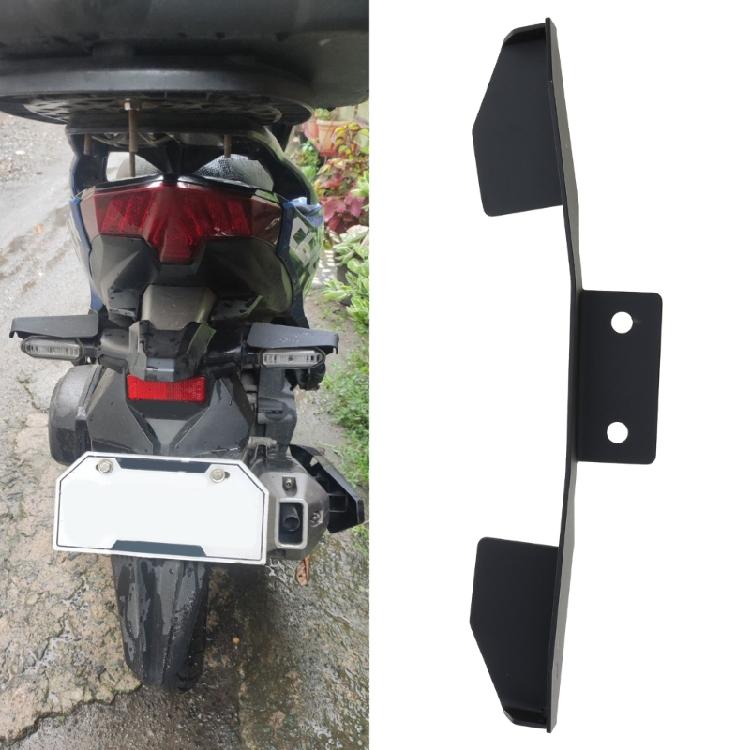 Registreringsskylthållare, Motorcykel Bakljushållare Stöd för 120/150 Registreringsskylt LED-ljushållare