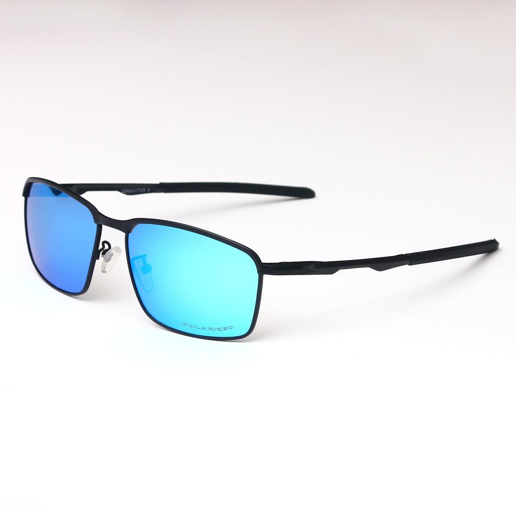 Sports-style metal polarized sunglasses, retro and trendy, suitable for men and women, ideal for cycling, outdoor activities, and travel4106