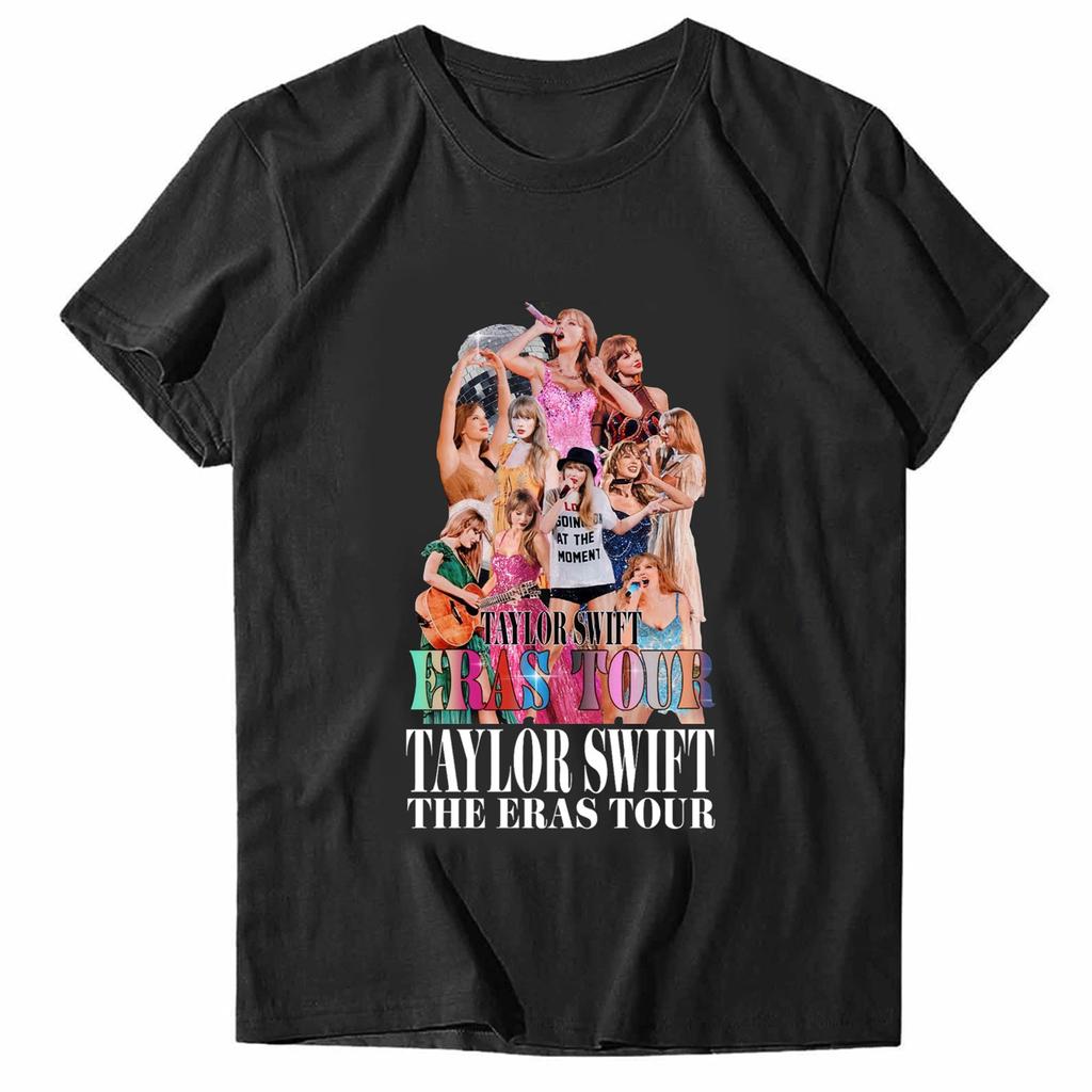 Women's Crew Neck Short Sleeve Pullover T-Shirt Featuring Graphic Print Front Casual Fit Soft Fabric Comfortable Wear