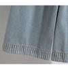 DIMANAF 2026 Autumn New Plus Size Women Casual Loose Denim Jeans Long Pants Blue Lady Bottoms