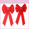Premium Quality Red Velvet Christmas Bow For Beautiful Holiday Home Decorations