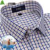 Shanshan Men's Casual Plaid Short Sleeve Shirt