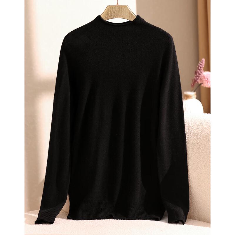 Pasture Women's 100% Merino Wool Semi-High Neck Sweater