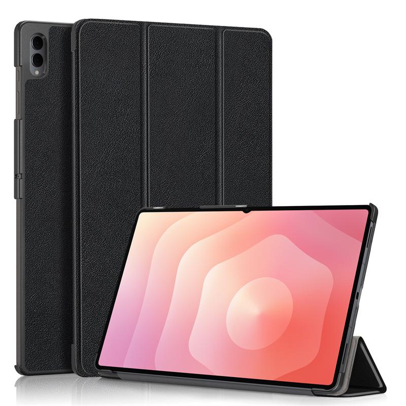 

Чехол для Samsung Tab S11 Ultra 2025 14,6 Магнитный Складной из ПУ-кожи с Подставкой Жесткий Чехол для Планшета Для Galaxy Tab S11 Ultra Чехол SM-X930 X936 S11 Ultra(14.6 inch) чёрный