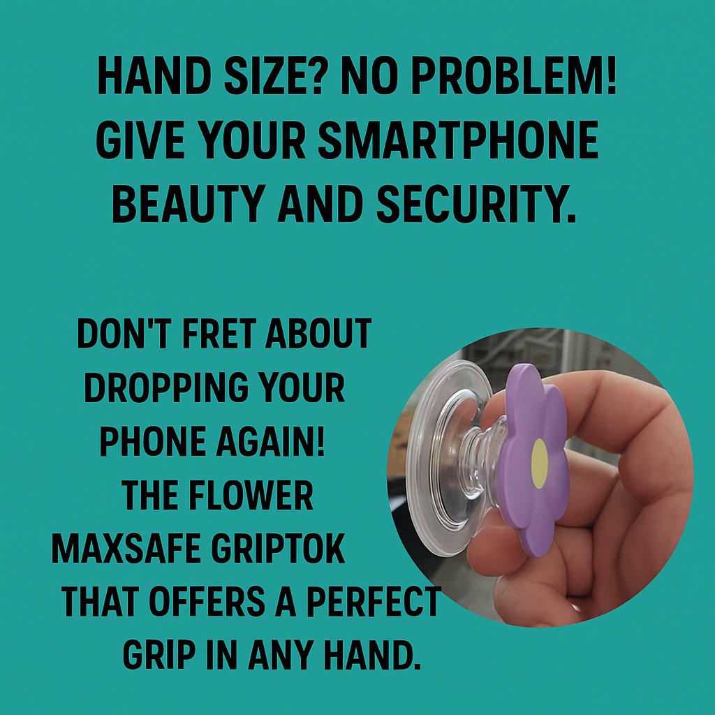 [K-Aesthetic] Magsafe Magnetic Flower Phone Grip & Kickstand