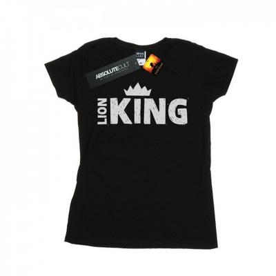Womens/Ladies The Lion King Movie Crown Cotton T-Shirt
