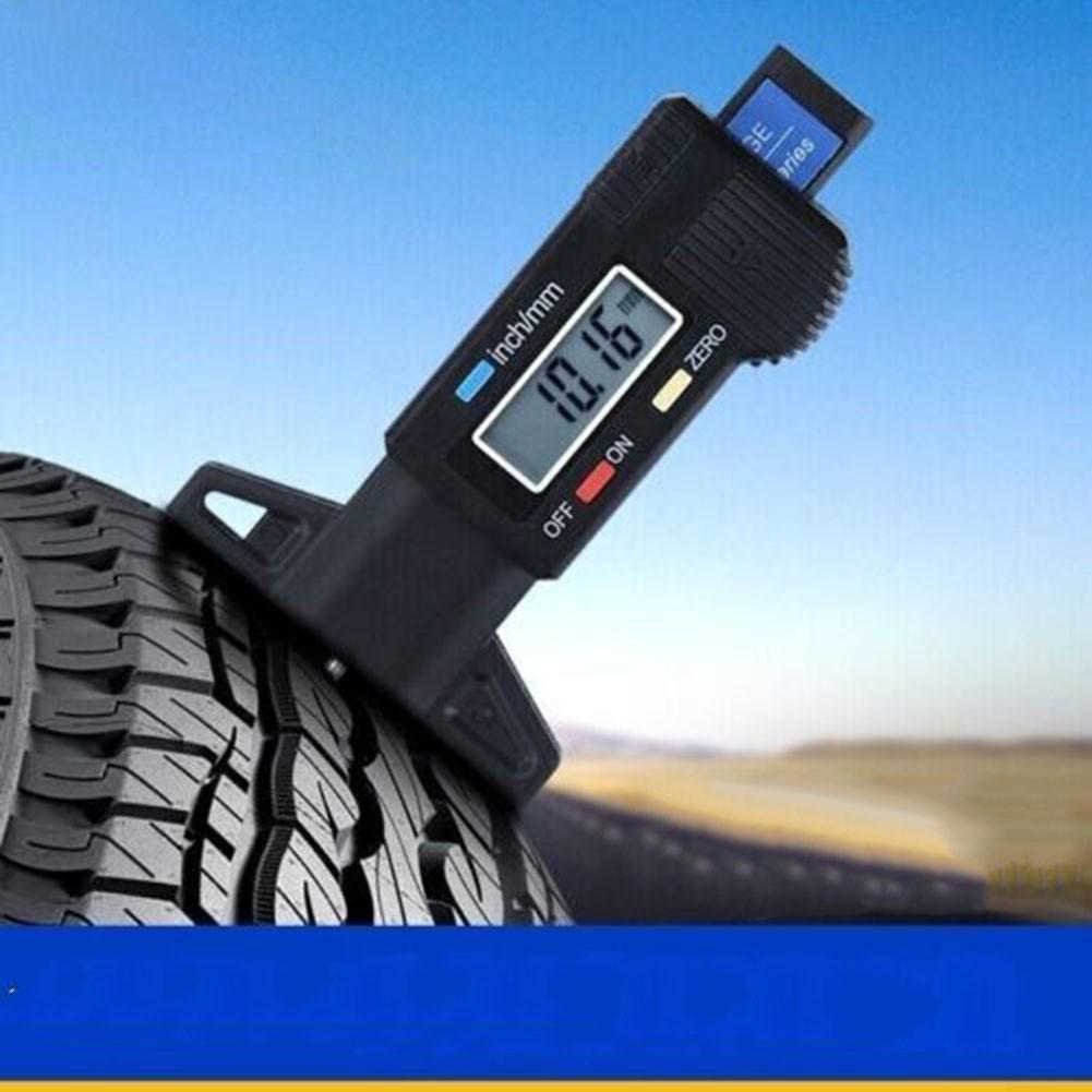 Fine Workmanship LCD Tire Tread Depth Measuring Gauge