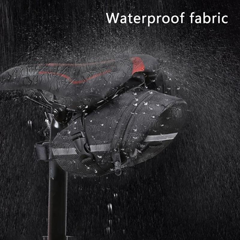 New Mountain Bike Waterproof Bag Bicycle Tail Bag Road Bike Riding Seat Saddle Bag Accessories Bicycle Storage Bag