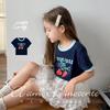 Tutu Xiaoxiang Girls' Short Sleeve Cotton T-Shirt