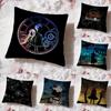 Anime S-Steins Gate Cushion Cover Premium Comfort Reversible Pillow Cove -Two In One Design for Any Room & Car Interior