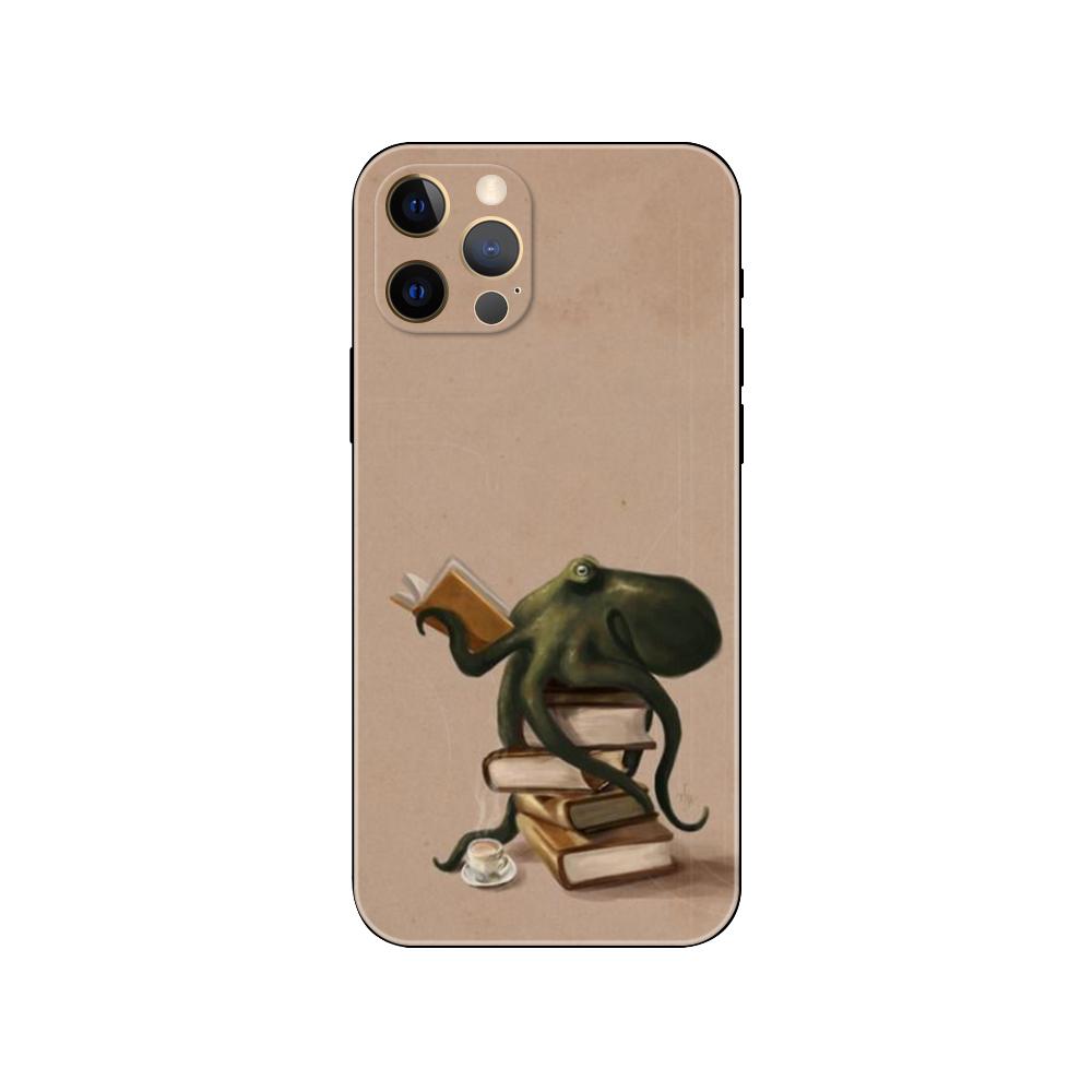 

Чехол для телефона Books для iPhone 14 5s 2020se 6 6s 7 8 plus x 10 XR XS 11 12 13 mini pro MAX черная задняя крышка из ТПУ iphone 13pro MAX