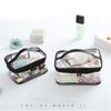 Clear Multi-function Portable Toiletry Case PVC Travel Pouch Cosmetic Bag