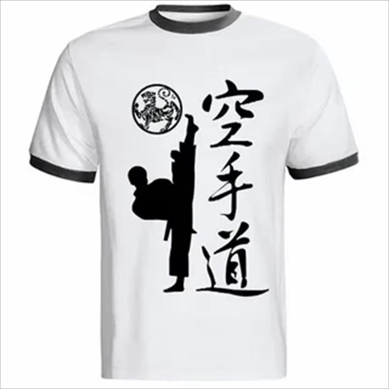 T Shirt for Man 3D Taekwondo Karate Boxing Printing T Shirt Martial Art Wushu Graphic Tee Kid Cool Hip Hop Clothing Tops Tees