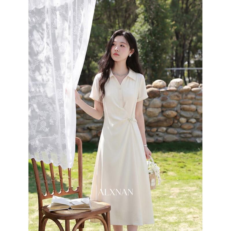 Deer Xiangnan French Style Summer Dress L