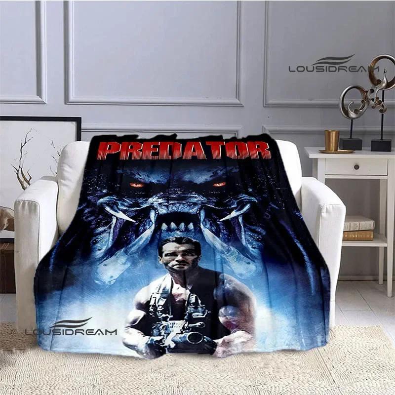 Predator 3D Printing Blanket Flannel Soft and Comfortable Home Travel Blanket warm blankets bed linings Birthday Gift