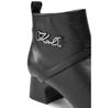 Kotníkové boty KARL LAGERFELD KL30354, černé