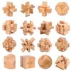 Dzieci Dzieci Dorosły Kong Ming Luban Lock 3D Ręcznie Bambusowe Puzzle Matematyczne Łamigłówki Edukacyjne Zabawki Na Palce Urodziny Prezent Na Boże Narodzenie